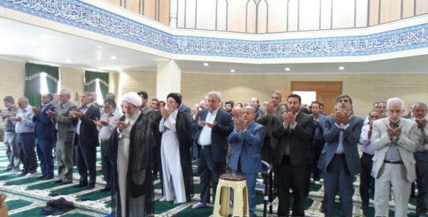 افتتاح مسجد اهران