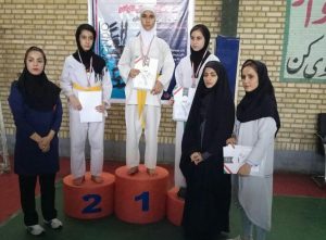 تصویر از کسب ۳ مدال رنگین توسط دختران تکواندوکار دماوندی در مسابقات آزاد قهرمانی شهرستان بهارستان