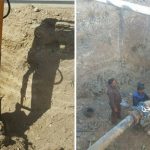 احداث شبکه جدید توزیع آب شرب در روستای بیدک
