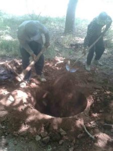 پنج حلقه چاه غیر مجاز در فیروزکوه