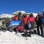 صعود گروه کوهنوردی به قله دماوند
