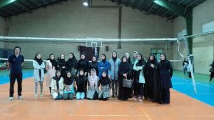 آزمون انتخابی تیم والیبال بانوان شهرستان دماوند