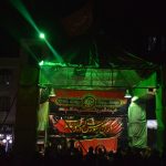 استقبال مردم شهرستان دماوند از پرچم بارگاه حضرت ابوالفضل