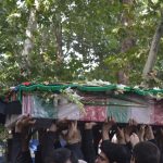 تشییع پیکر شهید قرایی در شهرستان دماوند