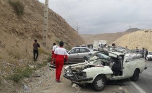 تصویر از یک کشته و دو مجروح در حادثه رانندگی جاده تهران-دماوند