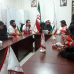 نشست اعضای ستاد جمع‌آوری کمک‌های مردمی در هلال احمر شهرستان دماوند