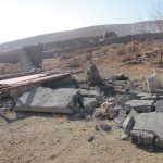 تخریب اراضی در روستای چنار