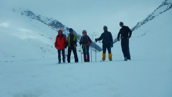 تصویر از پیمایش زمستانی کوهنوردان شهرستان دماوند به دریاچه تار از مسیر روستای هویر